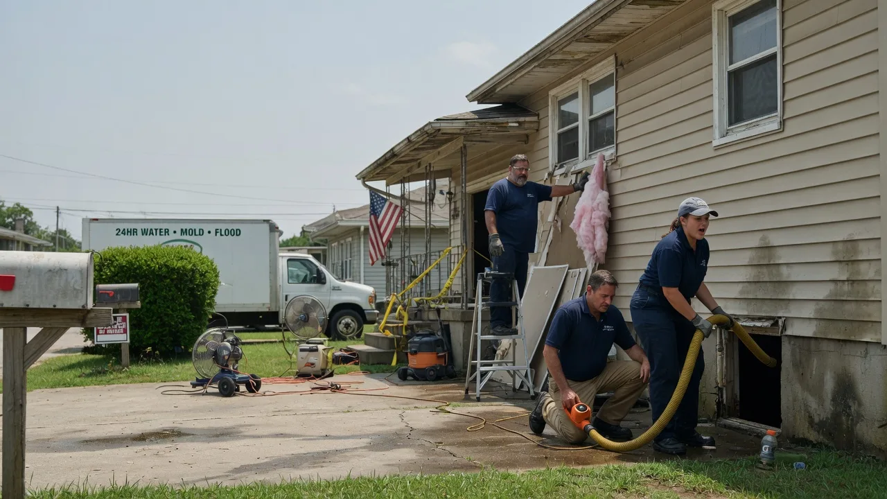 Water Damage Repair in Saint Petersburg, PA near me